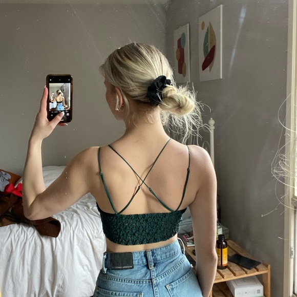 Green adella free people bra!! - Picture 3 of 3